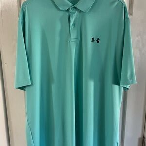 Under Armour Men's Teal Polo Shirt